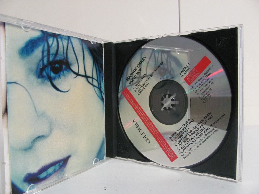 mariah carey-music box, Pop, Ophalen of Verzenden, Zo goed als nieuw, Album