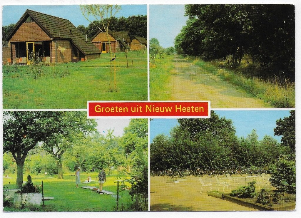 Nieuw Heeten gelopen ansichtkaart( B 2970 ), Ophalen of Verzenden, 1980 tot heden, Gelopen