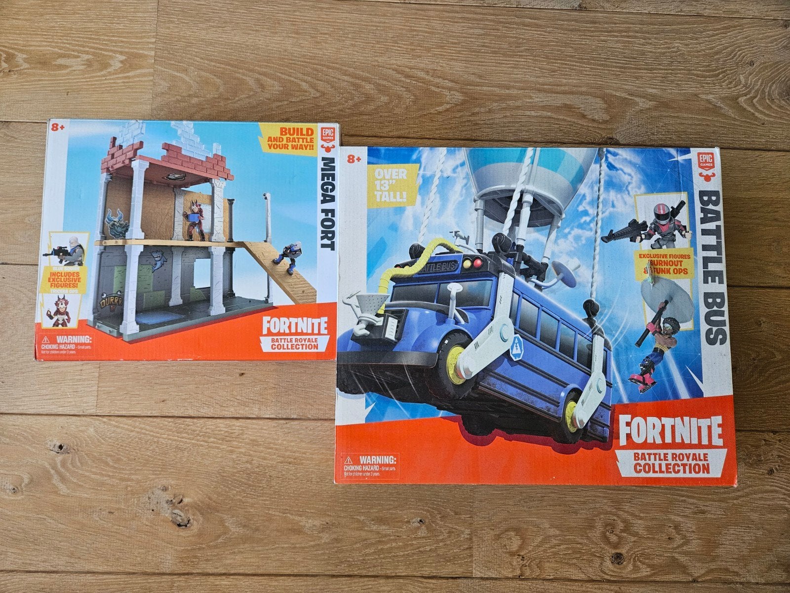 Fortnite Mega Fort & Battle Bus Speelset, Ophalen of Verzenden, Zo goed als nieuw