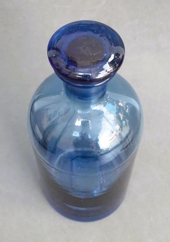 Om1875-1900 Apotheek Fles Medicijnfles Giffles Arts Huisarts, Ophalen of Verzenden