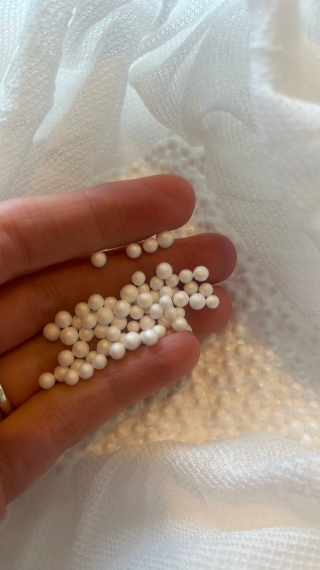Eps parels balletjes voor in oa zitzak, Minder dan 4 cm, Ophalen of Verzenden, Zo goed als nieuw, 15 m² of meer