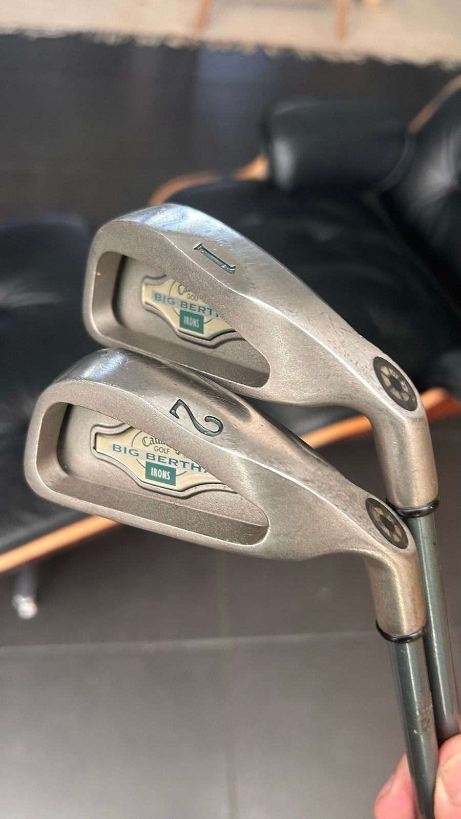 Classic Callaway Big Bertha Gems 1 & 2 ijzers ( 2x set), Ophalen, Gebruikt, Club, Callaway