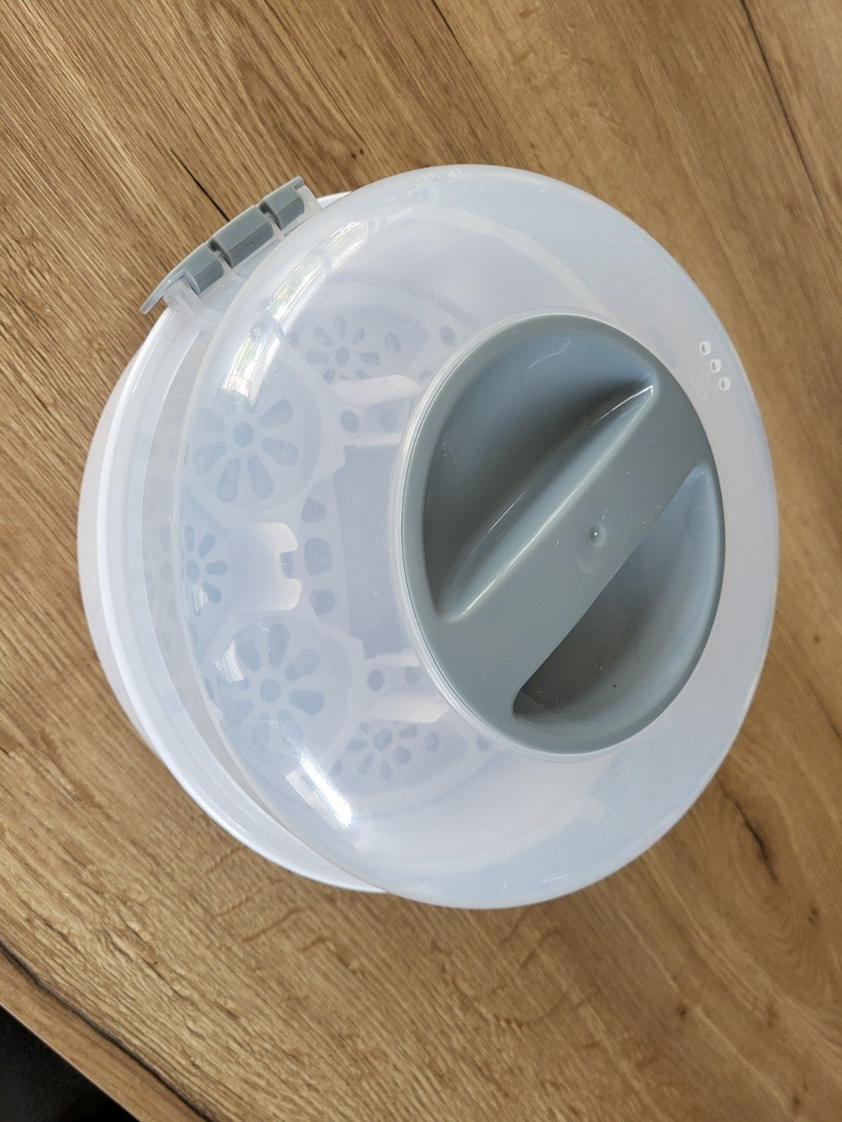 Magnetron sterilisator Alecto (voor babyflesjes), Ophalen of Verzenden, Zo goed als nieuw, Sterilisator