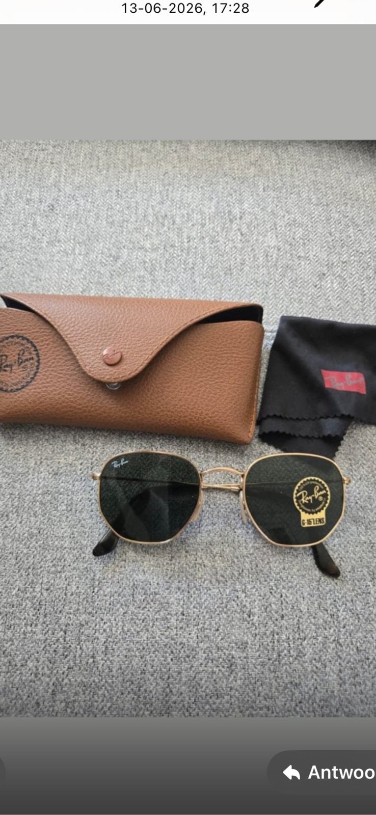 Ray ban, Zonnebril, Nieuw, Ophalen of Verzenden, Ray-Ban