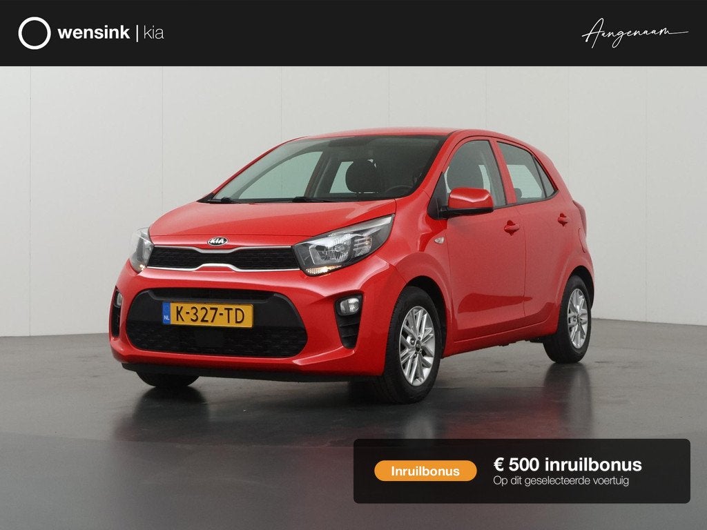 Kia Picanto 1.0 DPi DynamicLine | Apple Carplay/Android Auto, Auto's, Kia, Voorwielaandrijving, Stof, Gebruikt, 4 stoelen