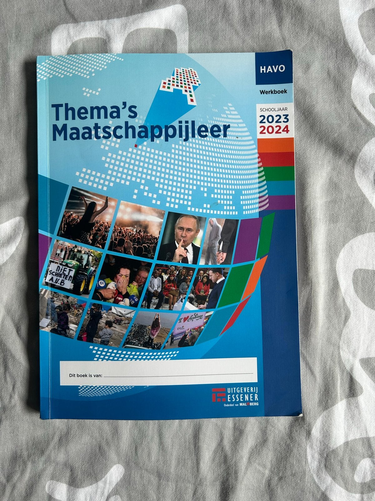 Thema's Maatschappijleer HAVO Lesboek & Werkboek 2023/2024, Boeken, Ophalen of Verzenden, Zo goed als nieuw, HAVO, Maatschappijleer