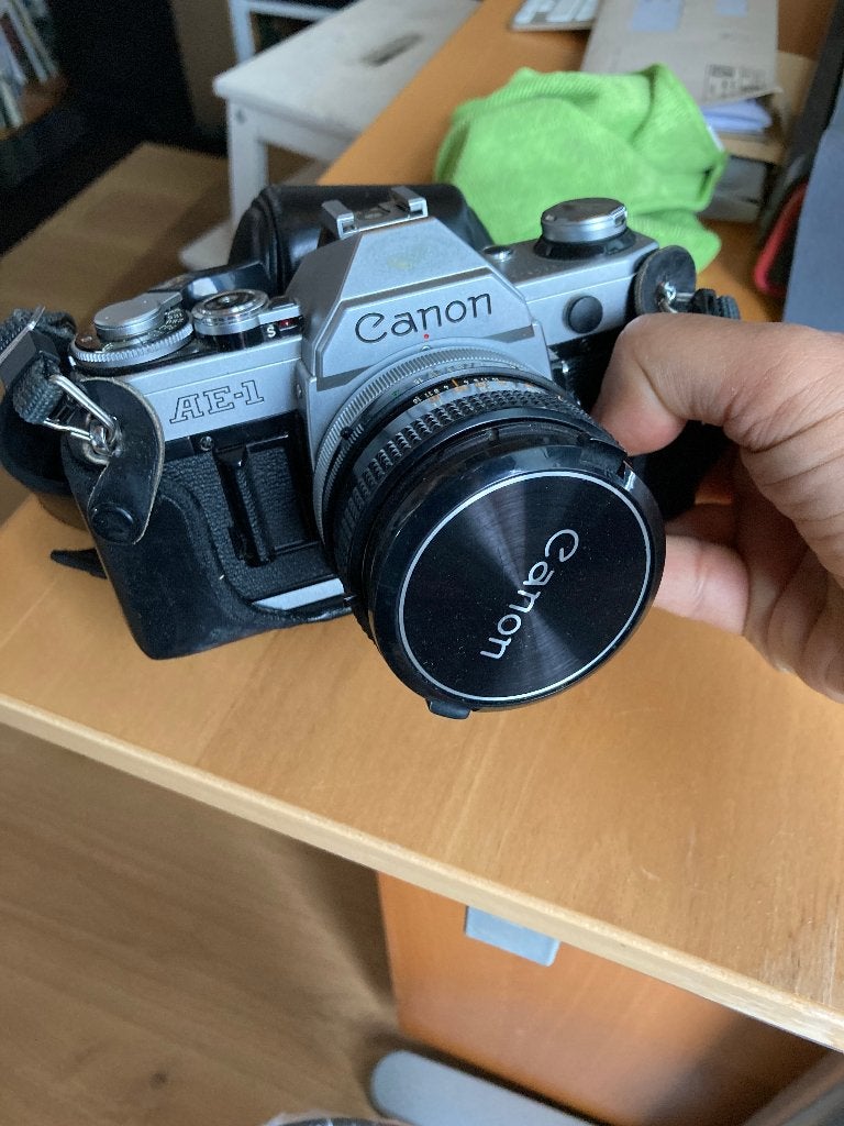 Canon AE1, Audio, Tv en Foto, Ophalen of Verzenden, Gebruikt, Spiegelreflex, Canon
