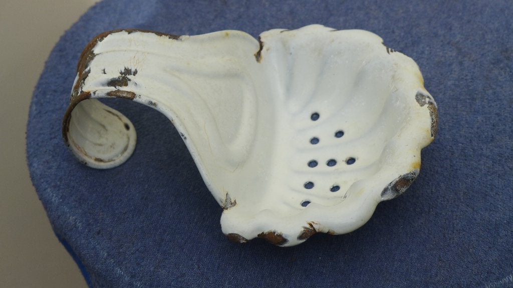 brocante zeepbakje geemailleerd, Antiek en Kunst, Antiek | Emaille, Ophalen of Verzenden