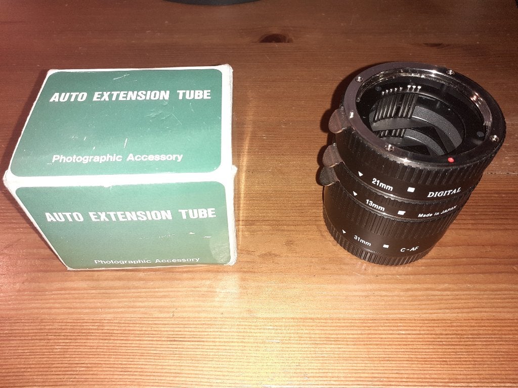 auto extension tube (tussenringen voor Canon), 13 mm, Canon, Nieuw, Ophalen of Verzenden