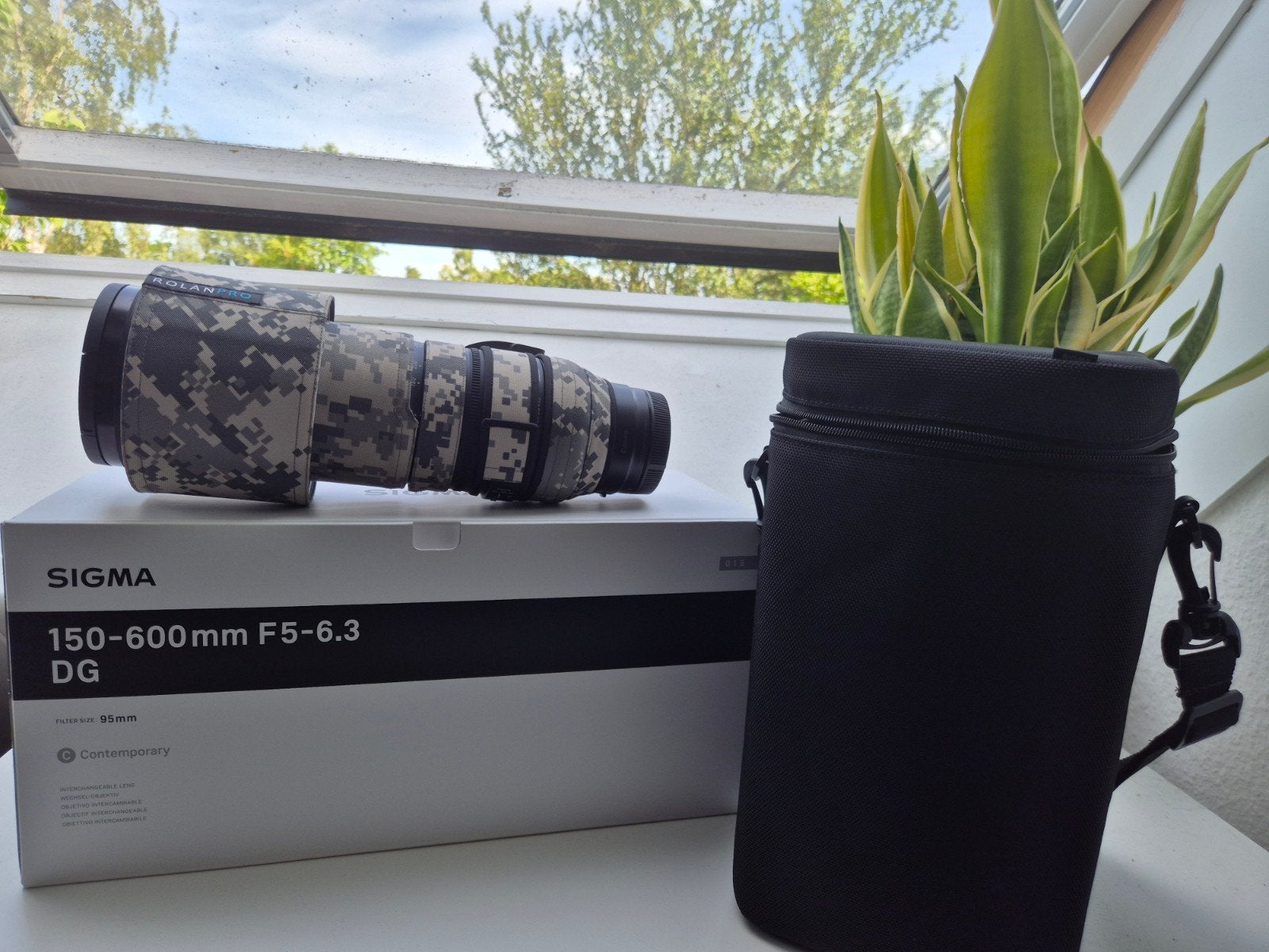 Sigma 150-600mm F5-6.3 DG Contemporary lens EF vatting, Audio, Tv en Foto, Fotografie | Lenzen en Objectieven, Ophalen of Verzenden