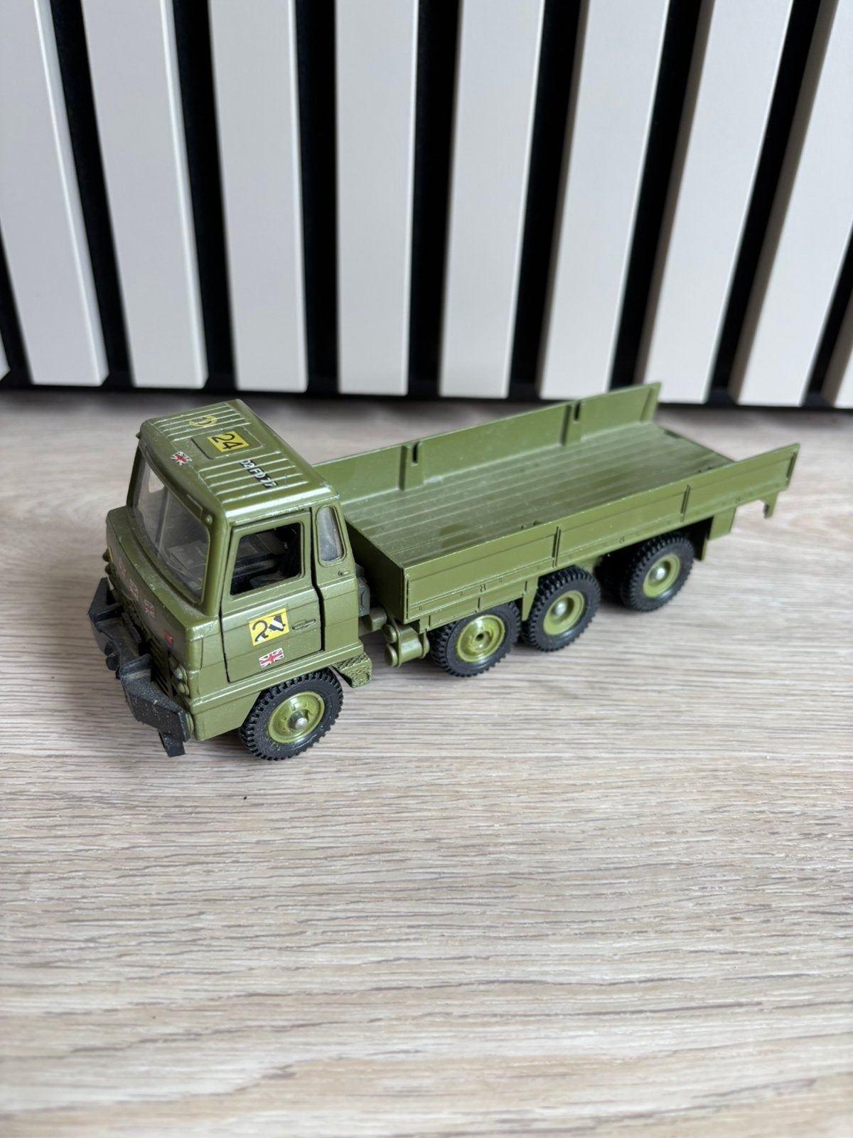 Dinky Toys Foden Engelse legertruck, Ophalen of Verzenden, Bus of Vrachtwagen, Dinky Toys