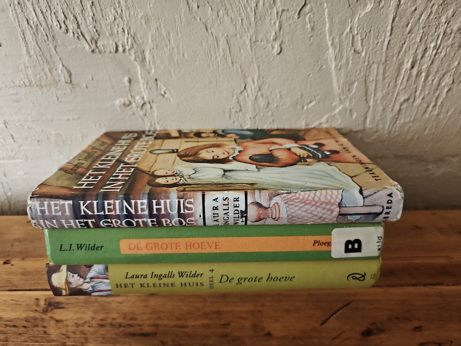 2 nostalgische boeken van: Het kleine huis., Ophalen of Verzenden