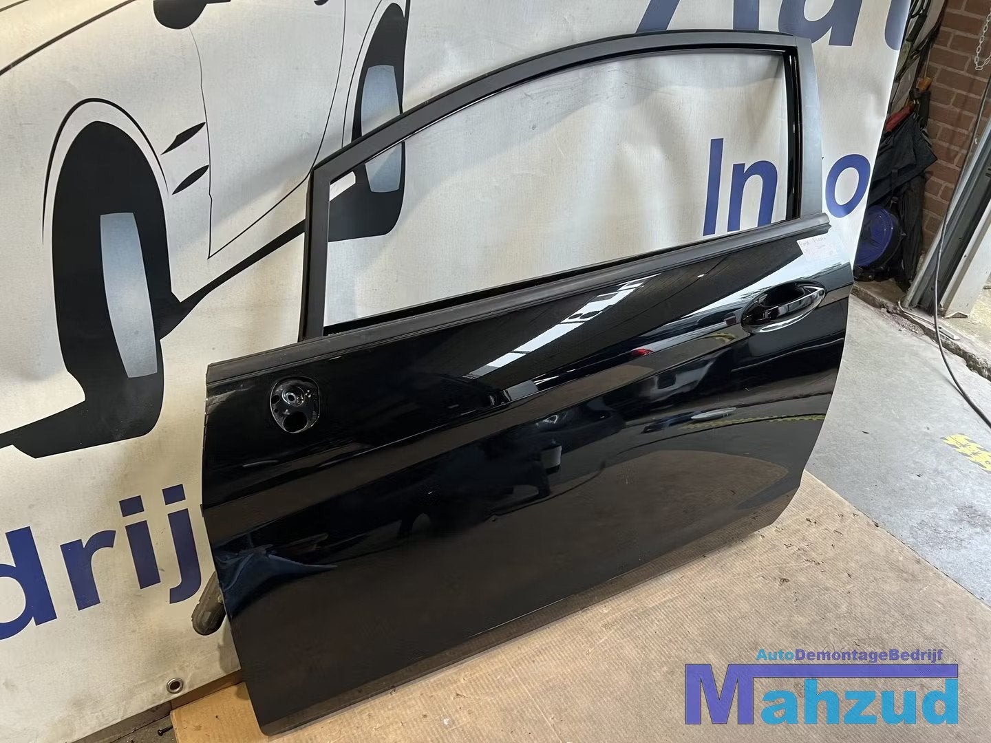 FORD FIESTA 7 Links linker deur portier zwart 3 deurs, Auto-onderdelen, Gebruikt, Deur, Info@ford.com, Ophalen of Verzenden