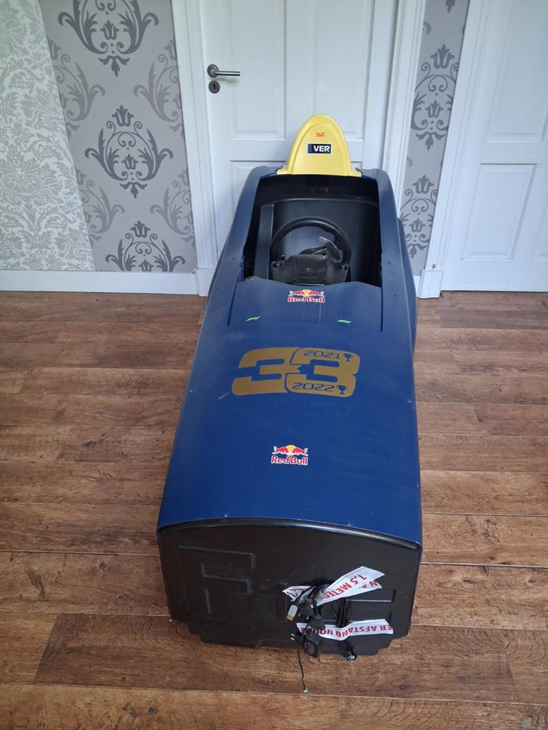 F1 race simulator/playseat te koop, Spelcomputers en Games, Virtual Reality, Gebruikt, Pc, Ophalen