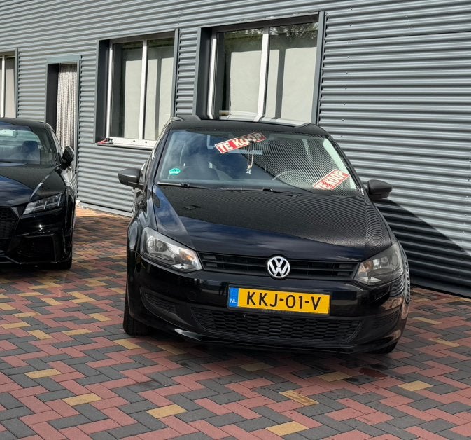 Volkswagen Polo 1.2 benzine 5 deurs 2009 Zwart, Voorwielaandrijving, 967 kg, 1198 cc, Zwart