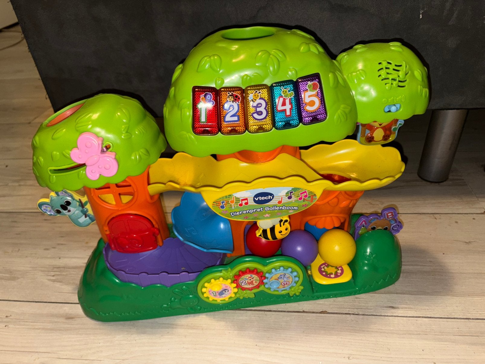 Vtech Speelgoed Boom Dierenpret Ballenboom, Ophalen, Zo goed als nieuw