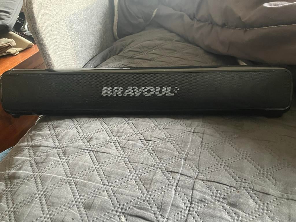 Bravoul soundbar, Audio, Tv en Foto, Ophalen of Verzenden, Bluetooth, Gebruikt