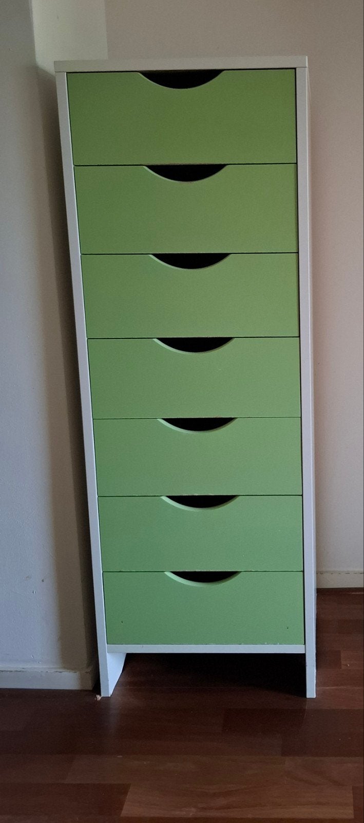 Ladekastje met 7 laden, Ophalen, Minder dan 50 cm, Gebruikt, 5 laden of meer