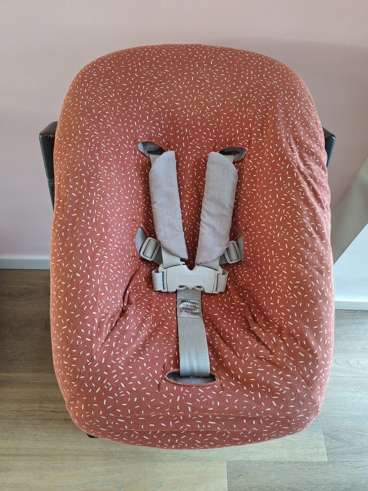 Stokke triptrap newborn set, Ophalen, Zo goed als nieuw, Meegroeistoel, Gordel(s)