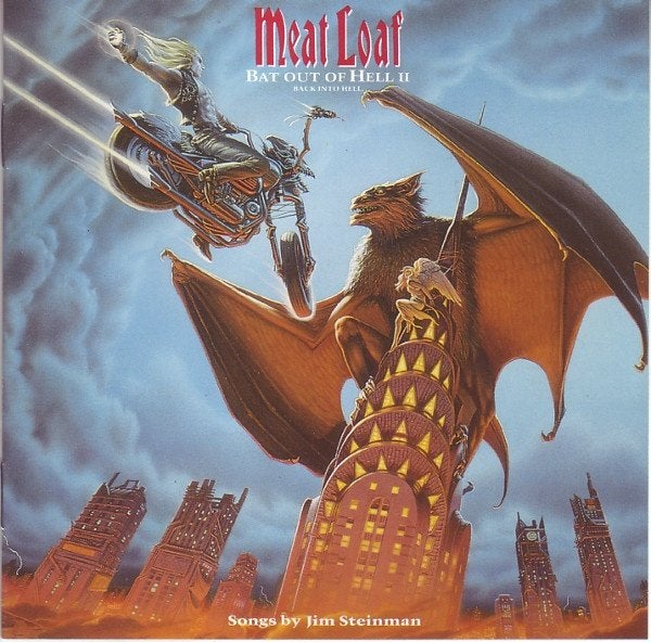 Meat Loaf – bat out of hell II: back into hell cd cdv 2710 3, Cd's en Dvd's, Cd's | Rock, Zo goed als nieuw, Poprock, Verzenden