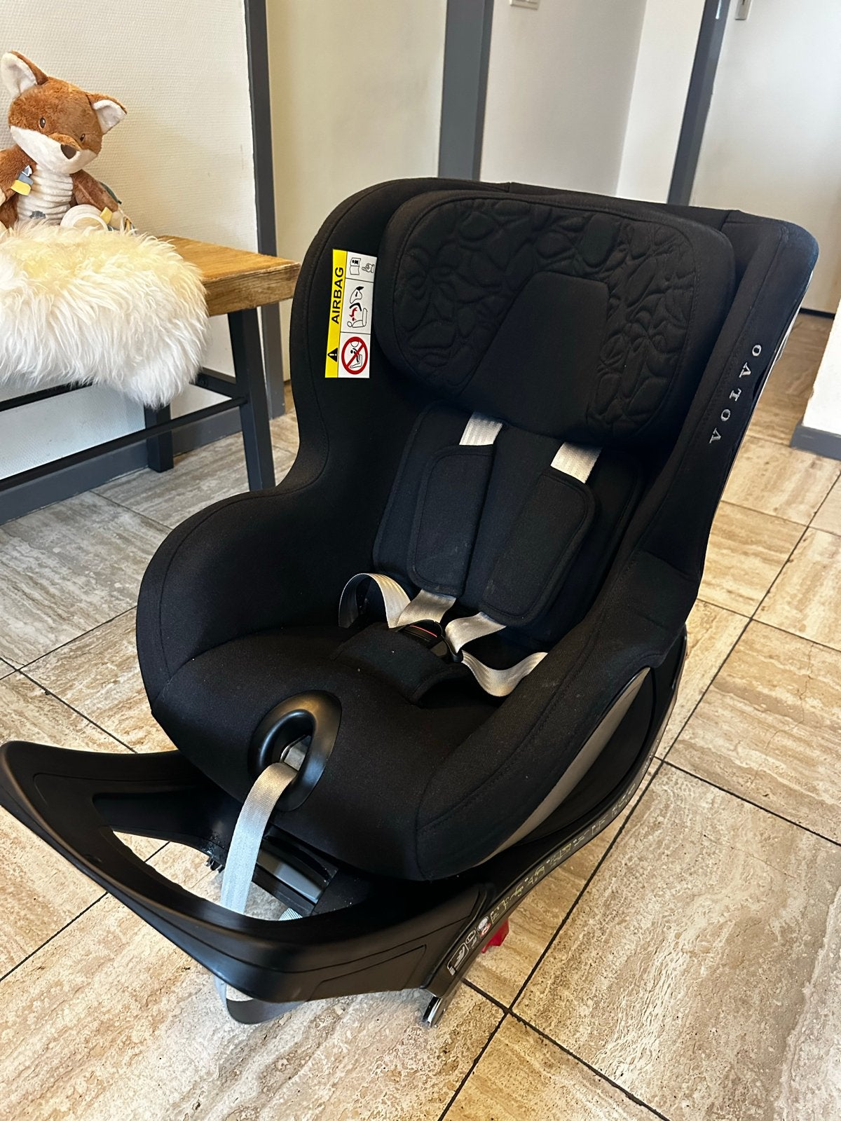 Nette Volvo Swingfix i-Size Kinderstoel met Isofix, Overige merken, Gebruikt, 0 t/m 18 kg, Verstelbare rugleuning