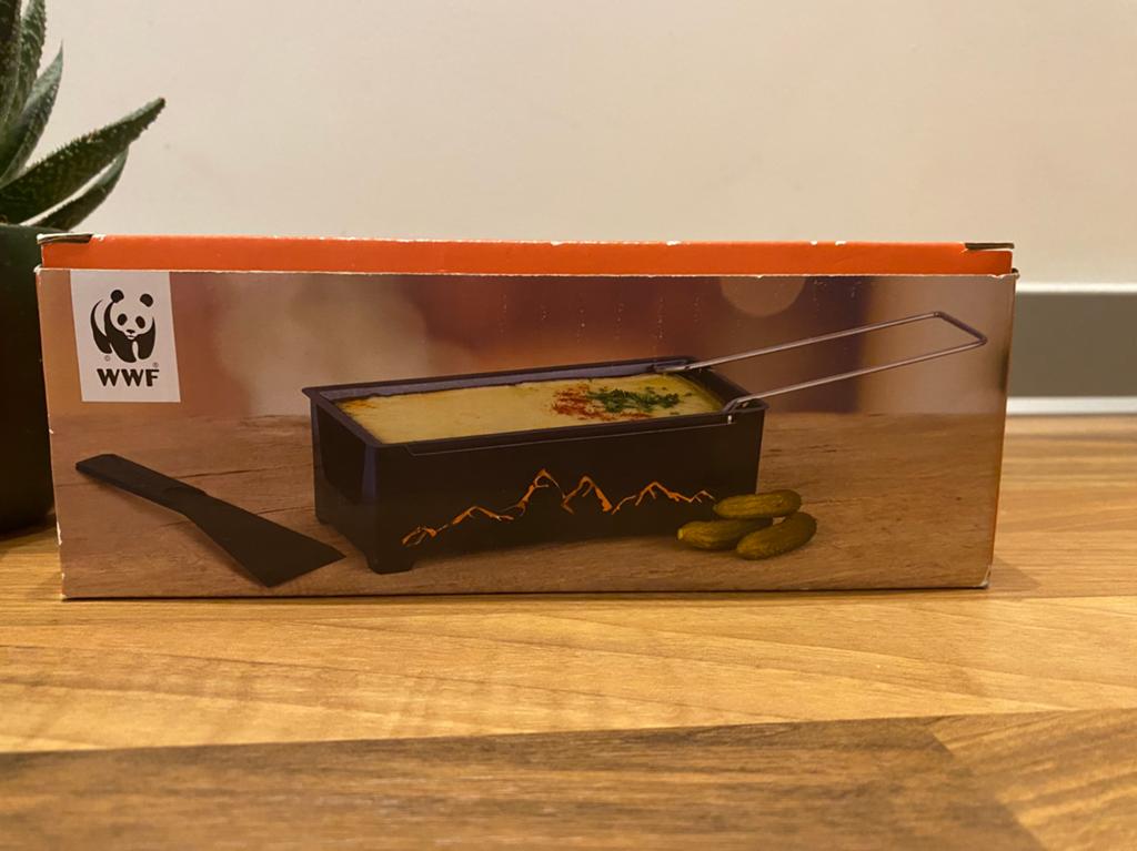 Raclette set - WWF editie - Gekocht in Zwitserland, Ophalen of Verzenden, Nieuw