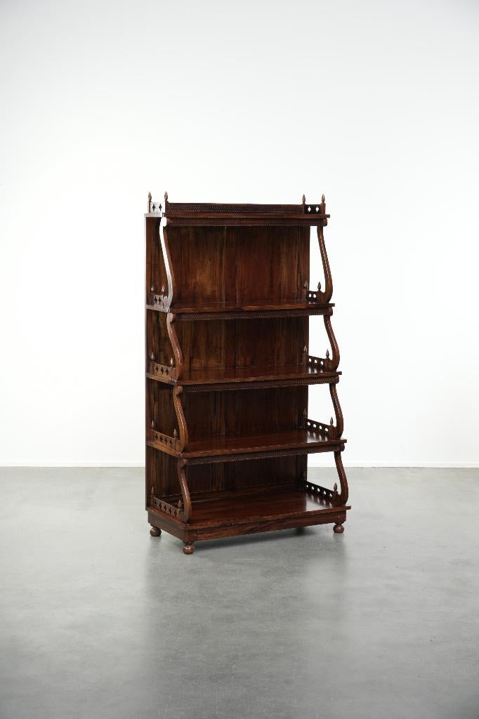 Sierlijke houten keuken/ leg/ boekenkast uit de 20 eeuw, Ophalen