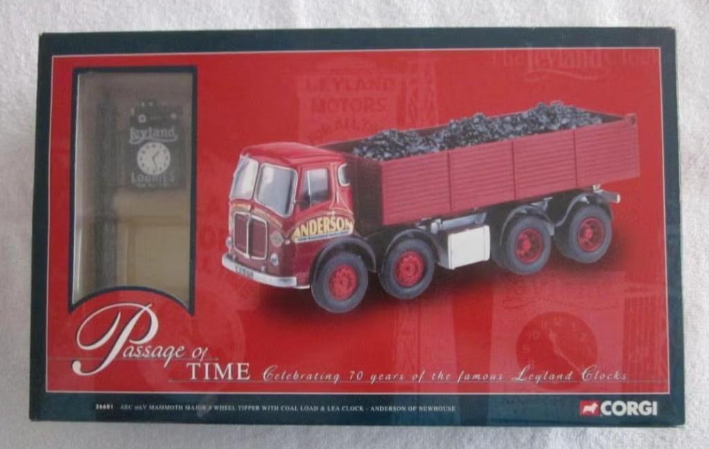Corgi AEC mkV Mammoth Major 8 Wheel Tripper + coal in doos., Hobby en Vrije tijd, Modelauto's | 1:50, Ophalen of Verzenden, Zo goed als nieuw