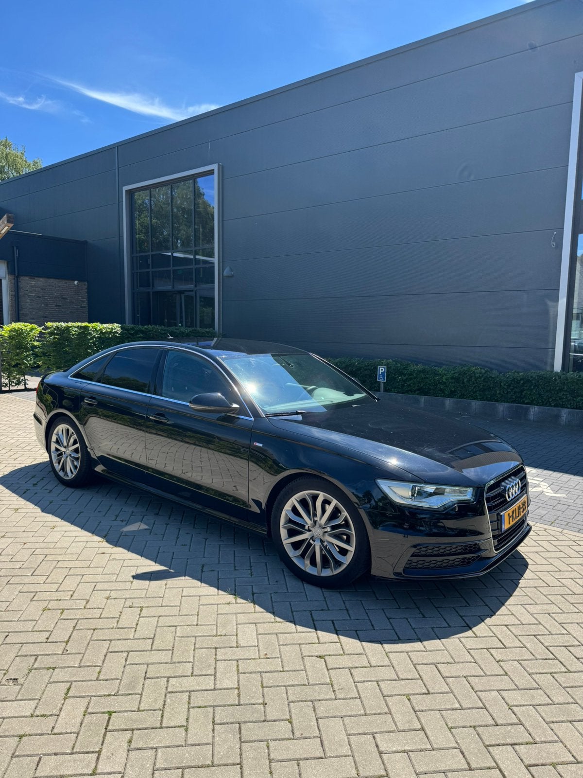 Audi A6 C7 2.0 TFSI - 3x S-Line - NL - Vol. Historie, Euro 5, Zwart, 4 cilinders, 1984 cc