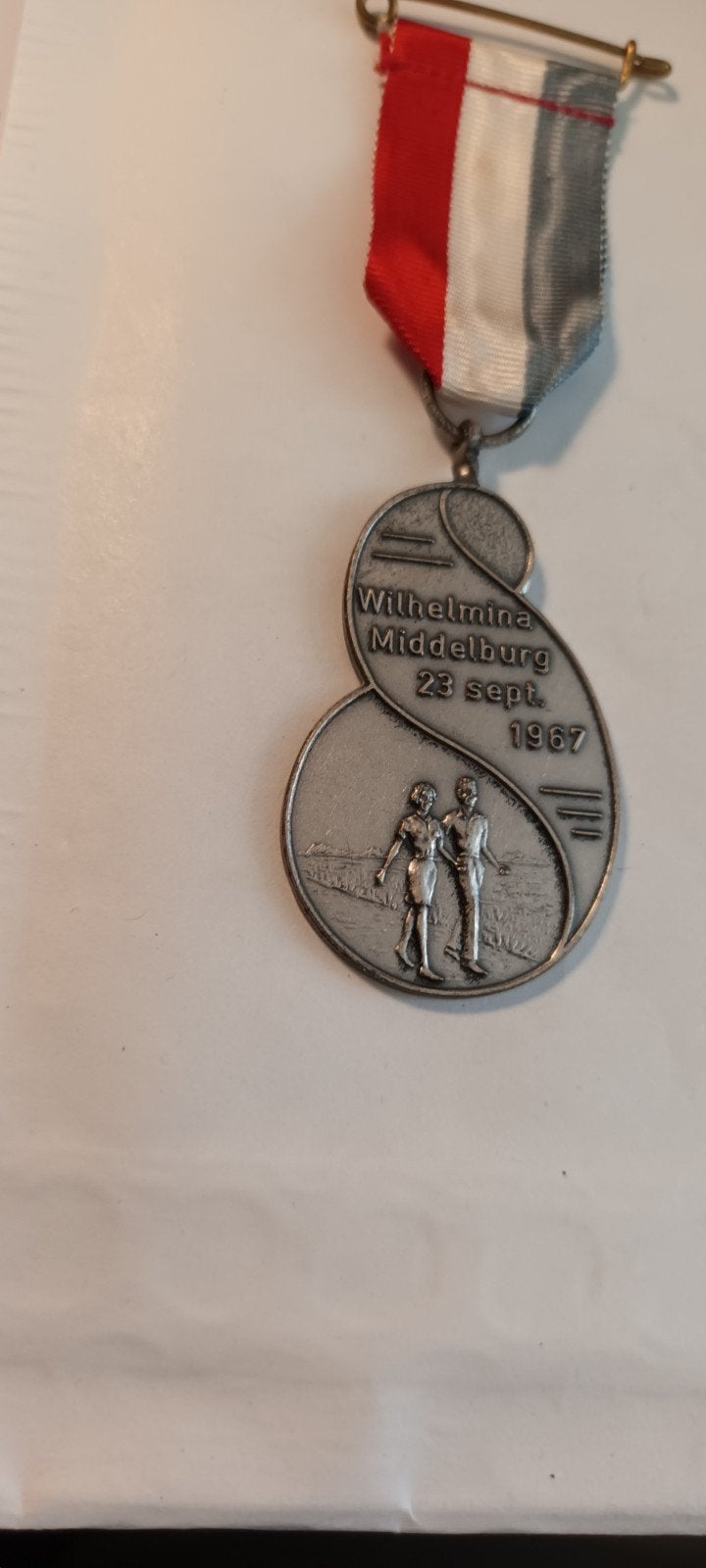 Wilhelmina Middelburg 23 sept. 1967 medaille, Ophalen of Verzenden