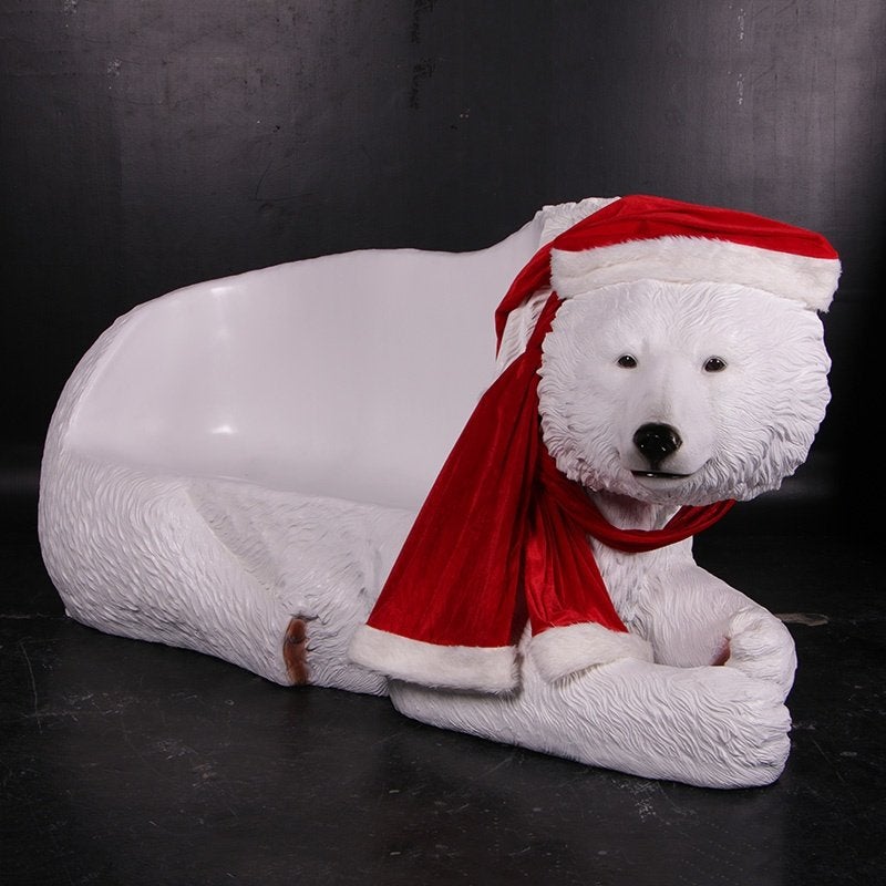 Polar Bear Seat – Christmas Bear Seat, Ophalen, HorecaBeelden, Nieuw, HorecaBeelden