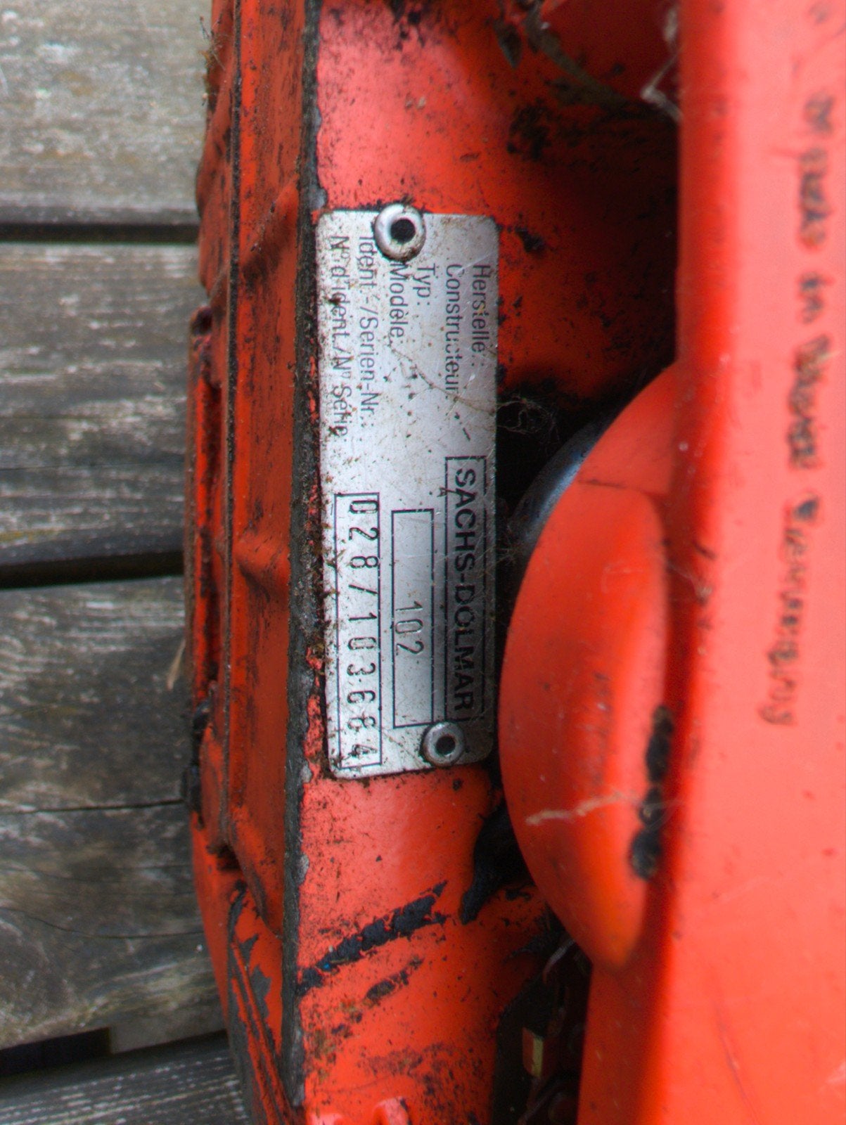 Vintage Sachs-Dolmar 102 kettingzaag - Goede compressie!, Ophalen
