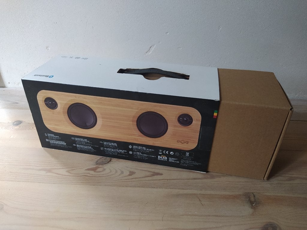 Marley get together mini Bluetooth speaker, Bluetooth, Zo goed als nieuw, Draagbare speaker, Minder dan 60 watt