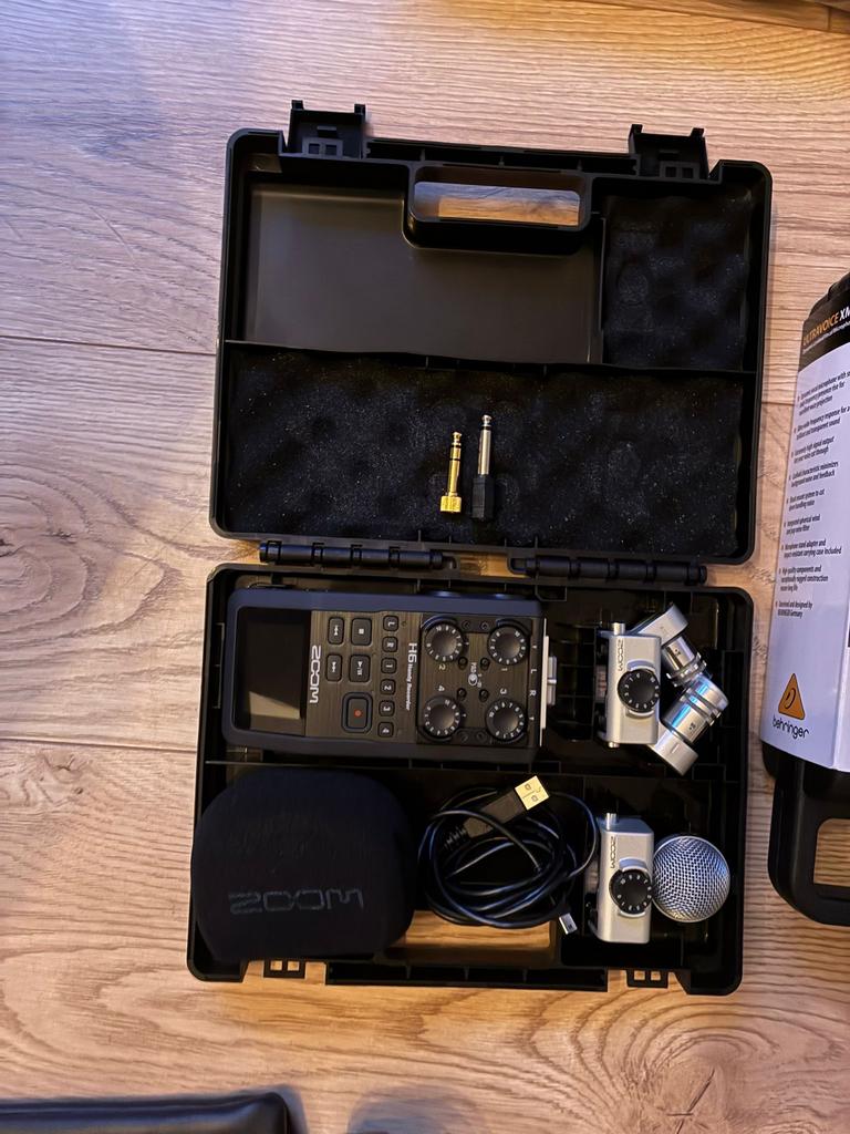 Zoom H6 Handy Recorder +alle accessoires - Zo goed als nieuw, Audio, Tv en Foto, Professionele Audio-, Tv- en Video-apparatuur