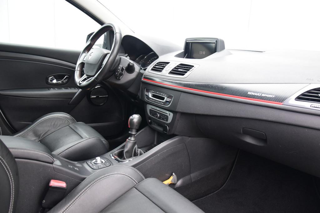 Renault Mégane Estate 2.0 Turbo GT-Line Leer/Verwarmd Bose, Auto's, 1998 cc, 730 kg, 4 cilinders, Wit