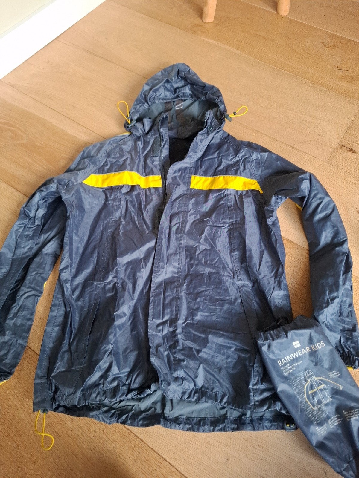 Hema Regenjas Kids Maat 158/164, Jongen of Meisje, Ophalen of Verzenden, Zo goed als nieuw, Hema