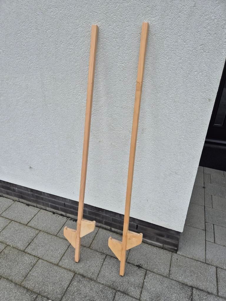Houten Stelten - Klassiek Speelgoed voor Buiten, Ophalen, Gebruikt, Jongen of Meisje