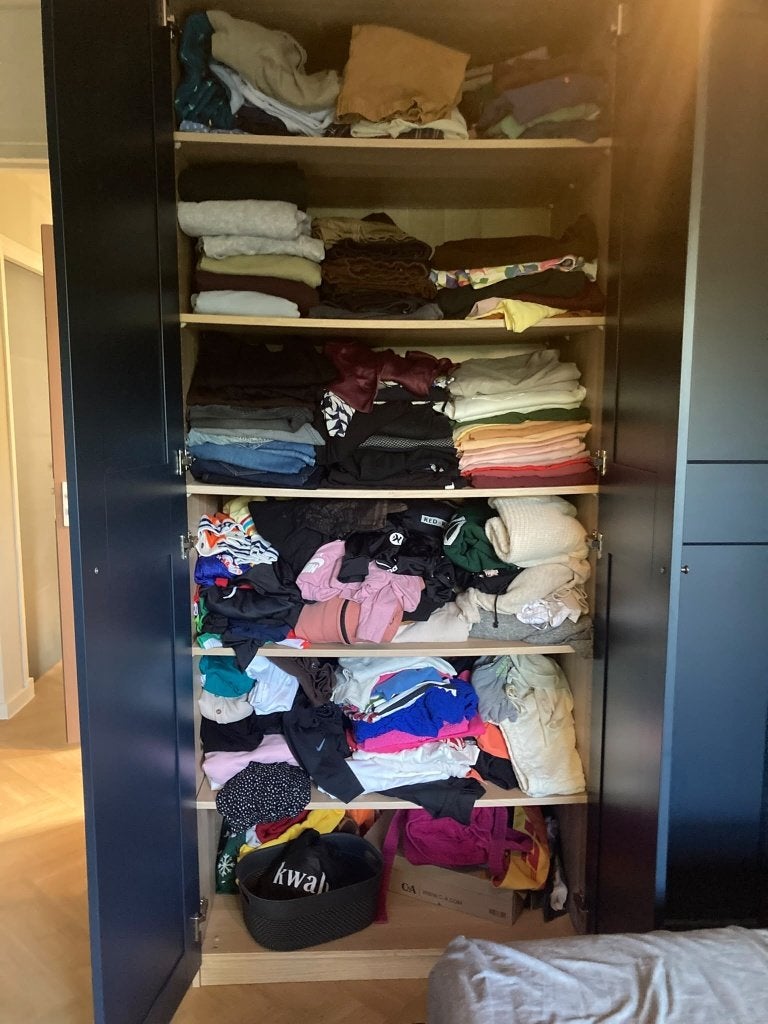 IKEA PAX kledingkast met legplanken, Ophalen, 200 cm of meer, 50 tot 100 cm, Overige houtsoorten