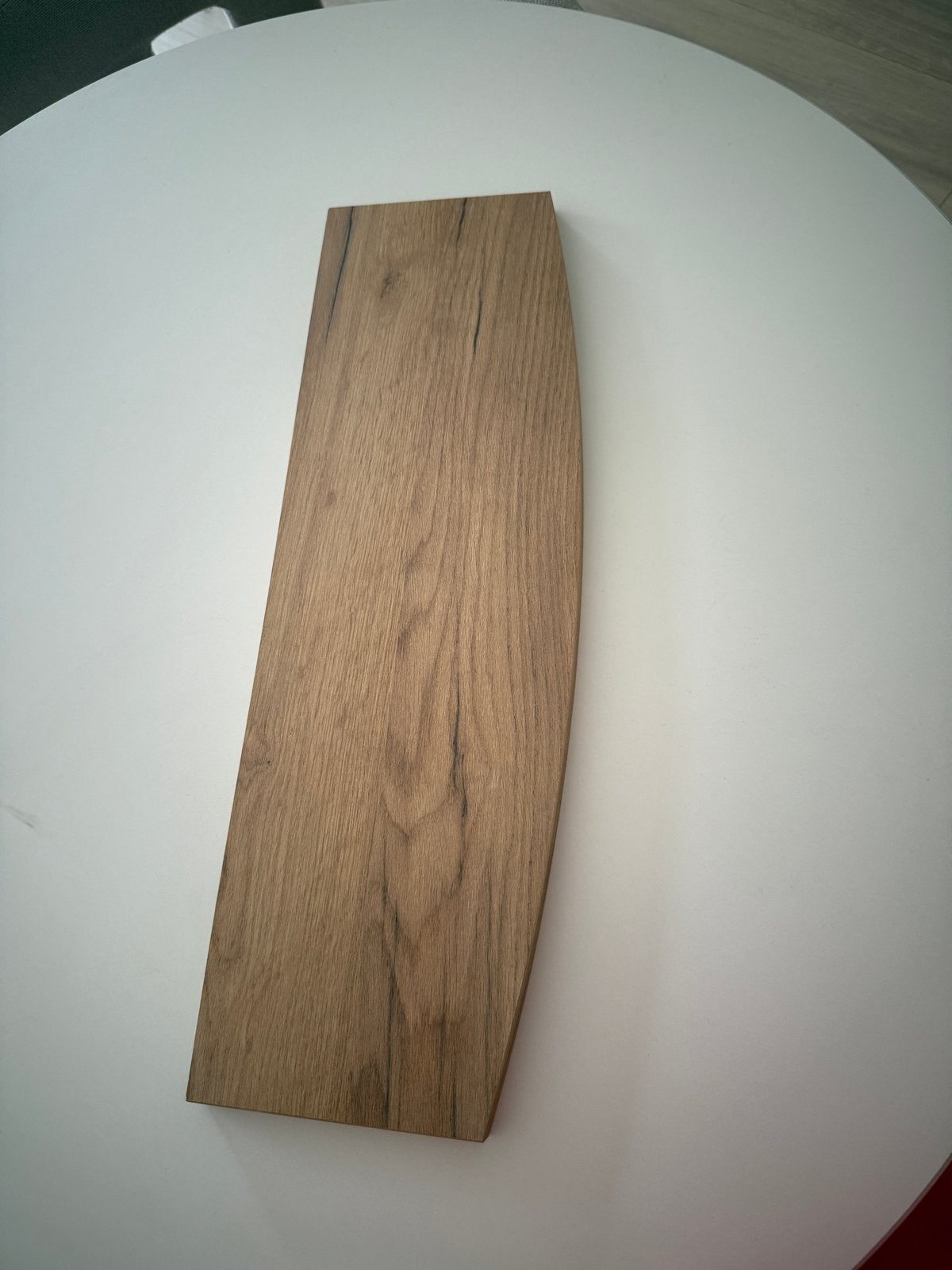 Houten Wandplank - Gebogen Design, Ophalen, Gebruikt