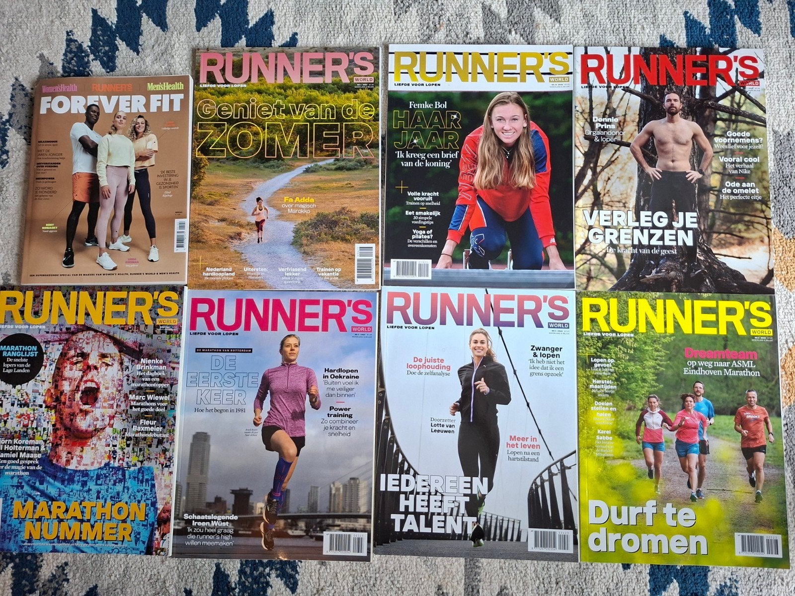 Gratis 8x Runnersworld, Boeken, Ophalen