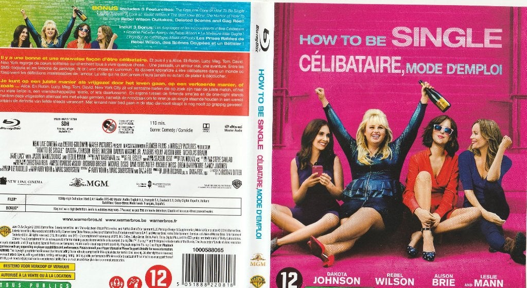 How to be single blu ray (ned. Ondert.), Cd's en Dvd's, Ophalen of Verzenden, Zo goed als nieuw, Overige genres