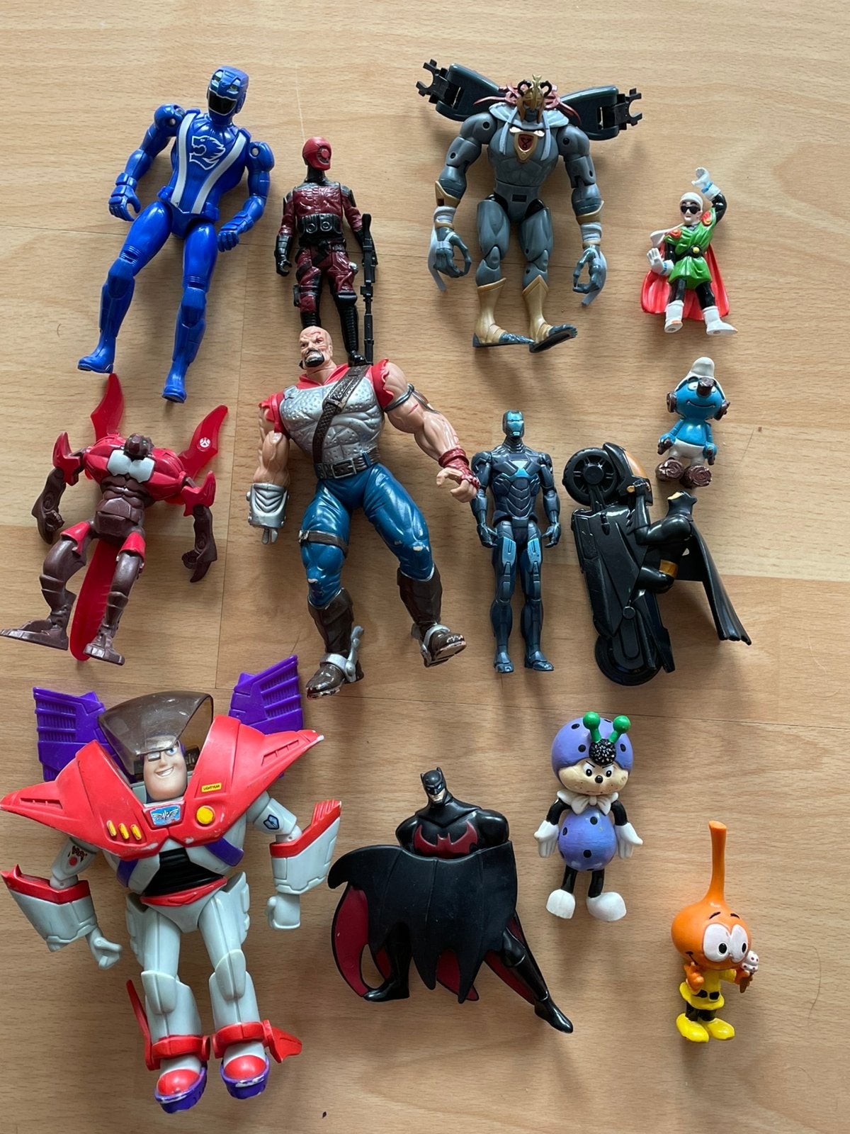 Actiefiguren bundel vintage retro 80’s 90’s 00’s lot set, Ophalen of Verzenden, Gebruikt