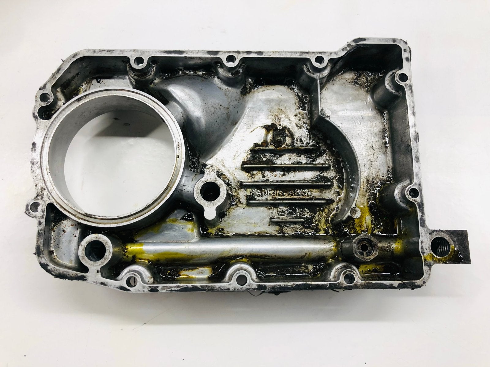 Kawasaki GPZ600R Carterpan / Oliepan - Gebruikt, Gebruikt, ., ., Gpz 600 r