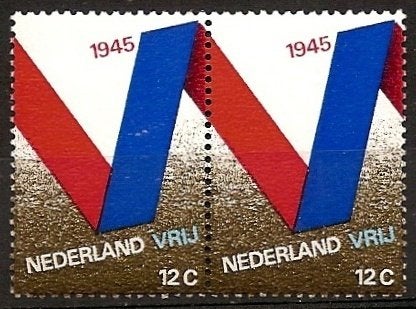 Nederland NVPH nr 970 postfris Doorloper 1970, Ophalen of Verzenden, Na 1940, Postfris