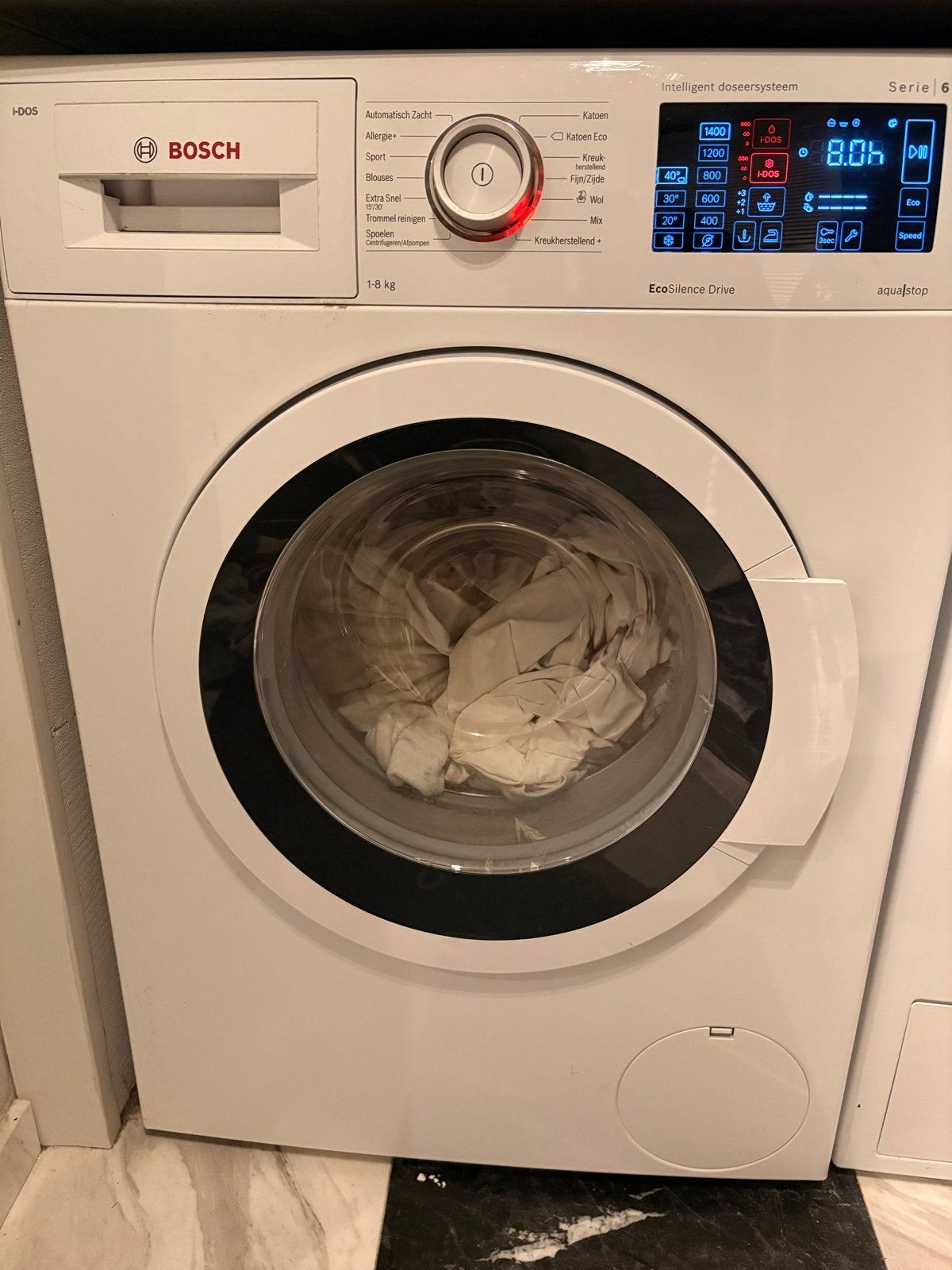 Bosch WAT28640NL Wasmachine - 8kg, 1400 toeren, 4 jaar oud, Witgoed en Apparatuur, 1200 tot 1600 toeren, Gebruikt, 8 tot 10 kg