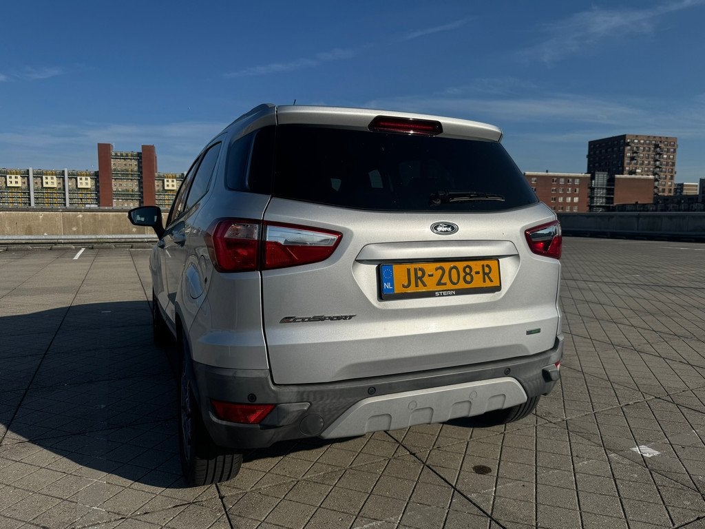 Ford EcoSport 1.0 EcoBoost Titanium CRUISE CLIMA LEER NAP, Auto's, Ford, Voorwielaandrijving, Gebruikt, Ecosport, Leder en Stof