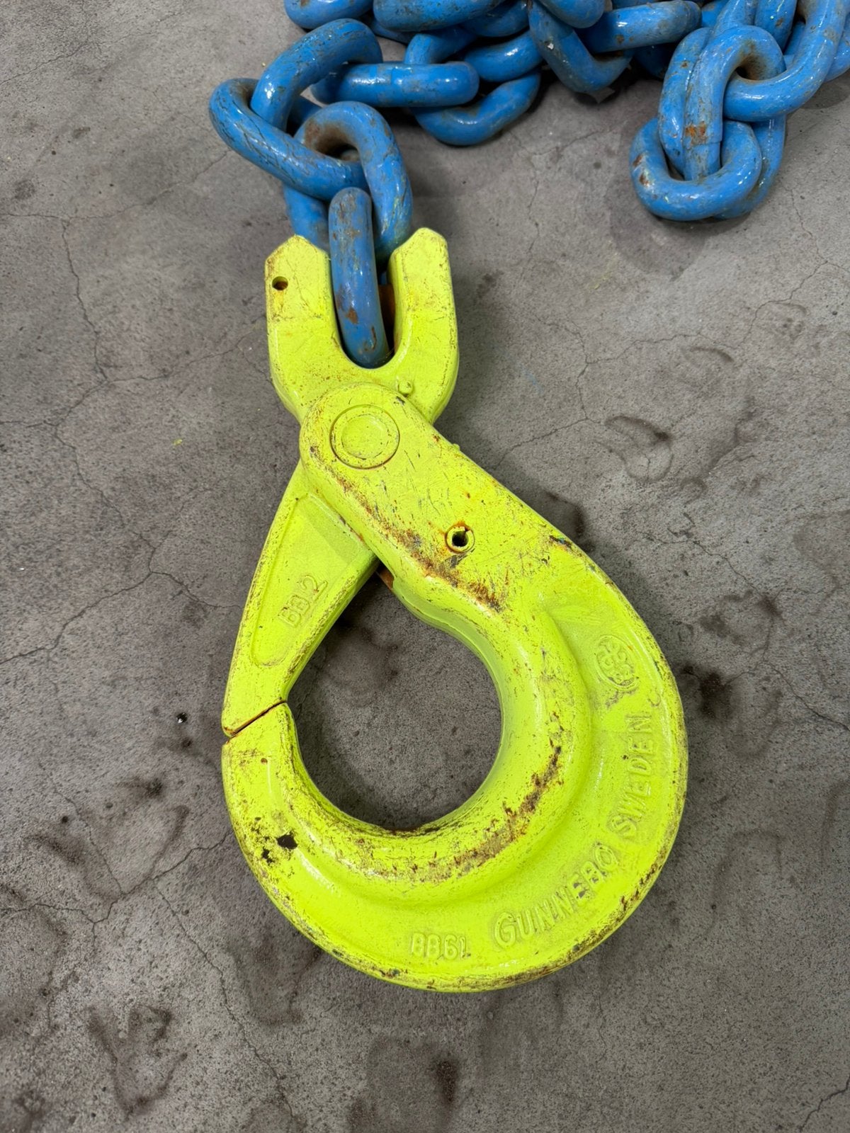 Gunnebo ketting, voorloopketting,rud, sleepketting, Doe-het-zelf en Verbouw, Ophalen, Zo goed als nieuw