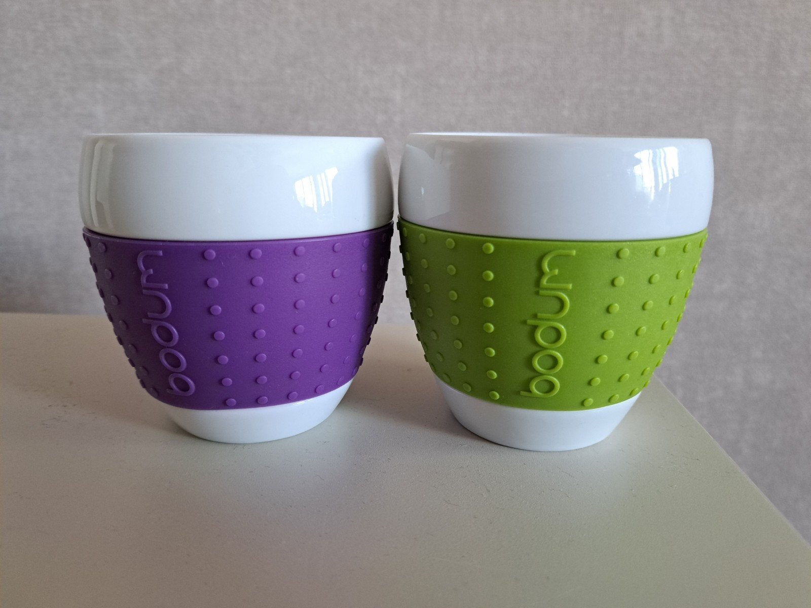 Bodum Pavina design bekers, 2 stuks, Overige merken, Ophalen of Verzenden, Zo goed als nieuw, Overige stijlen