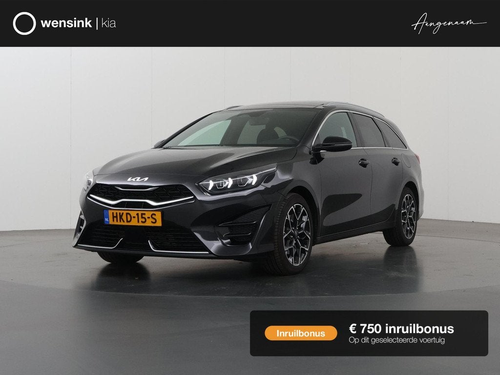 Kia Ceed Sportswagon 1.5 T-GDi GT-Line | Panoramadak | Matri, Auto's, Kia, Gebruikt, 4 cilinders, 610 kg, Zwart