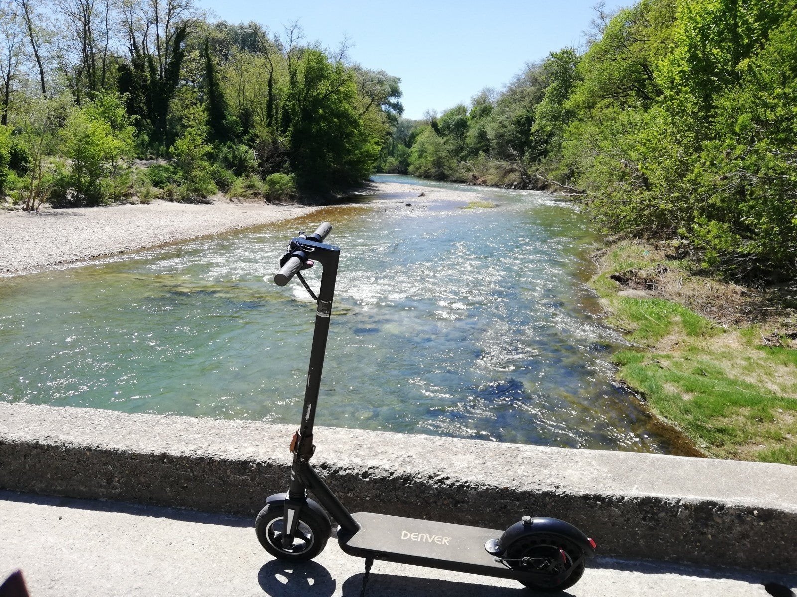 Denver SEL-10500F elektrische step (E-scooter), Fietsen en Brommers, Ophalen of Verzenden, Gebruikt, Elektrische step (E-scooter)